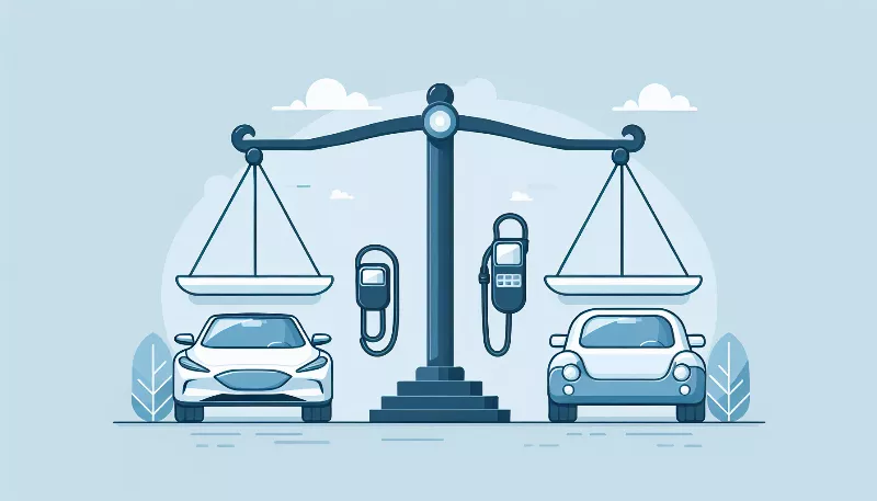 How do electric car prices compare to traditional gasoline vehicles?