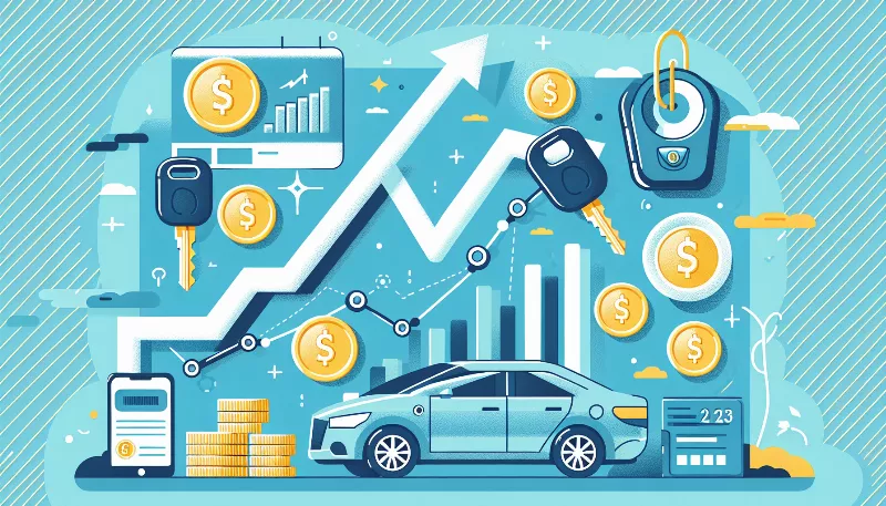 What factors are contributing to the rise in car prices in 2023?